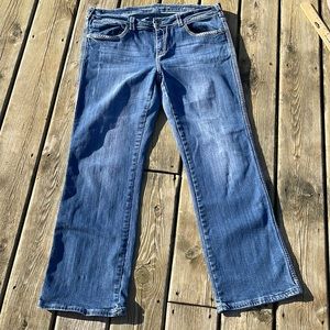 Cowgirl Tuff Co. Saddle Ready II Bootcut High Quality Jeans White Thread W36 L31